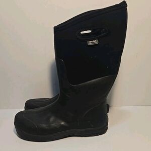 Bogs Boots Women's 9 Ultra High Insulated 51377-001 Waterproof Black Boots!